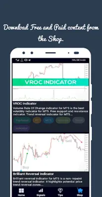 MetaTrader 4 & 5 Signals android App screenshot 1