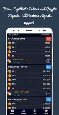 MetaTrader 4 & 5 Signals android App screenshot 4